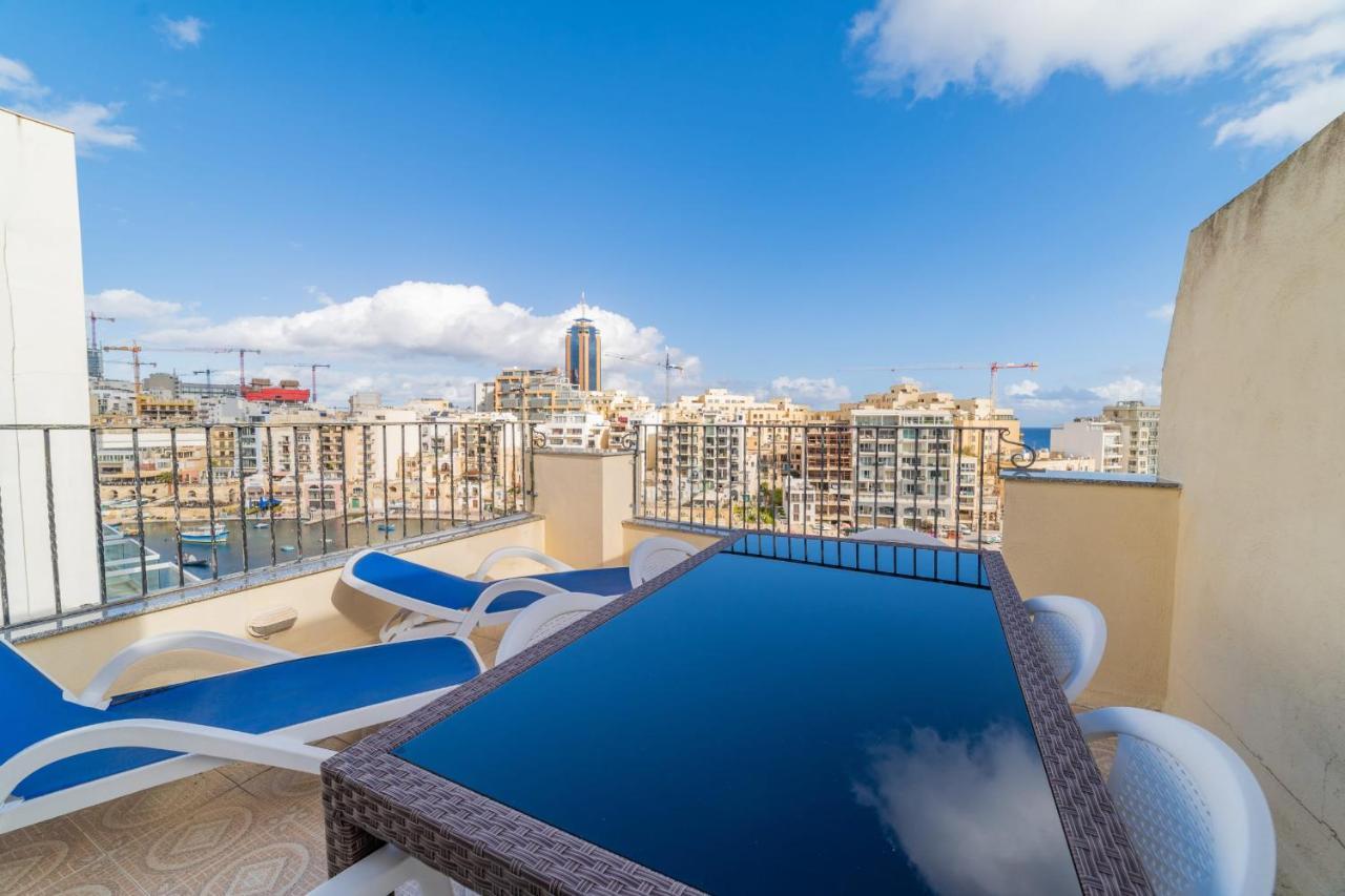 Amazing Views Of Spinola Bay In Heart Of Stjulians-Hosted By Sweetstay Saint Julian's 外观 照片
